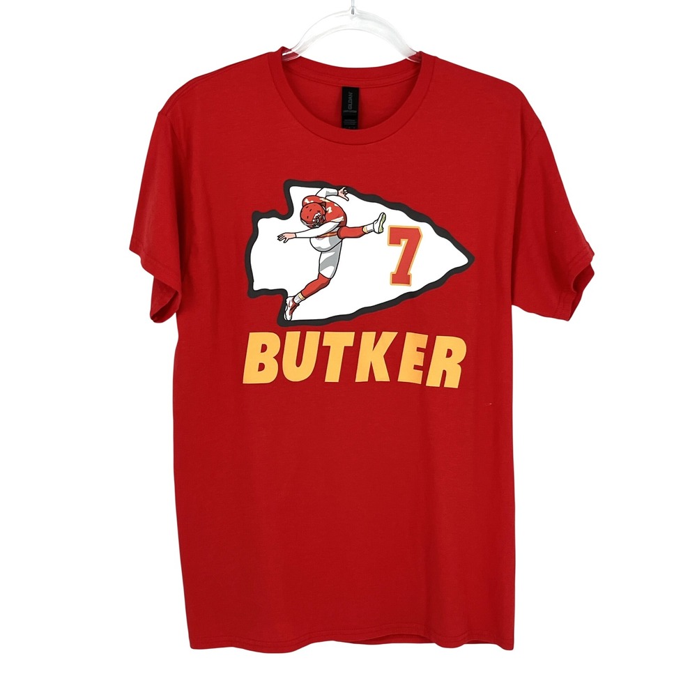 Gildan Mens Harrison Butker M Kansas City Chiefs Graphic T Shirt Chiefs Kicker